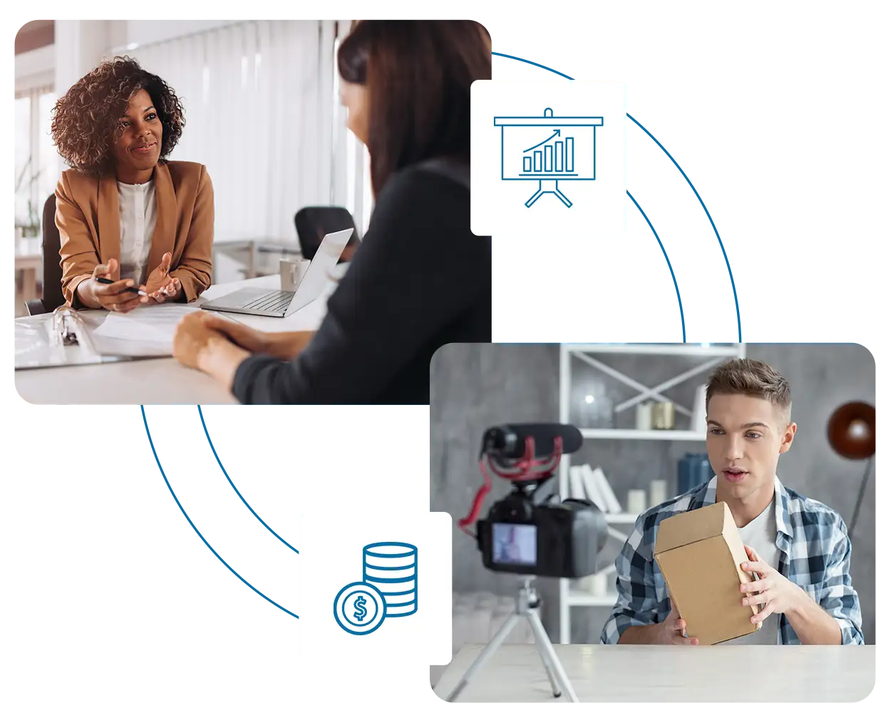 Soluções desenhadas de acordo com sua realidade e objetivos